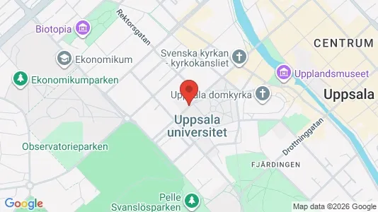 Apartments for rent i Uppsala - kort over placeringen