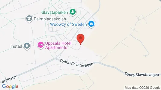 Apartments for rent i Uppsala - kort over placeringen
