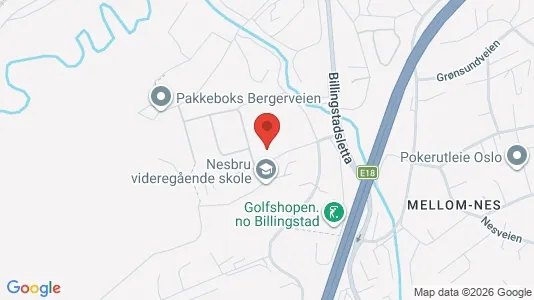 Apartments for rent i Asker - kort over placeringen