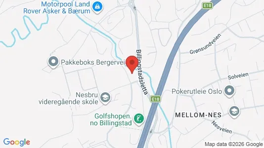 Apartments for rent i Asker - kort over placeringen