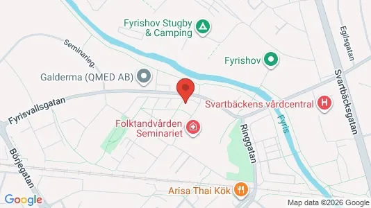 Apartments for rent i Uppsala - kort over placeringen