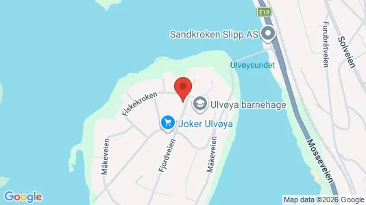 Apartments for rent i Oslo Nordstrand - kort over placeringen