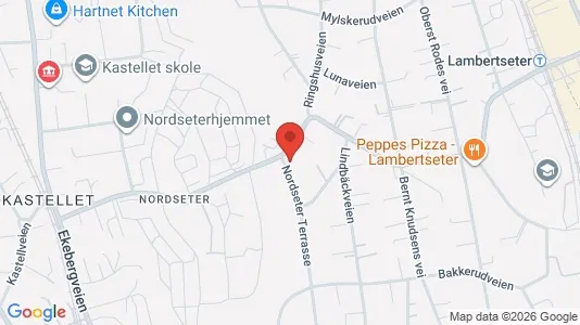 Rooms for rent i Oslo Nordstrand - kort over placeringen