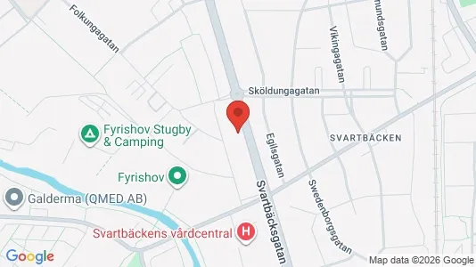 Apartments for rent i Uppsala - kort over placeringen