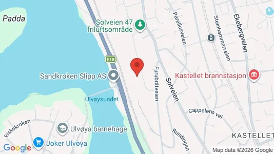 Apartments for rent i Oslo Nordstrand - kort over placeringen