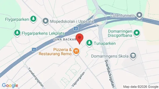 Apartments for rent i Uppsala - kort over placeringen