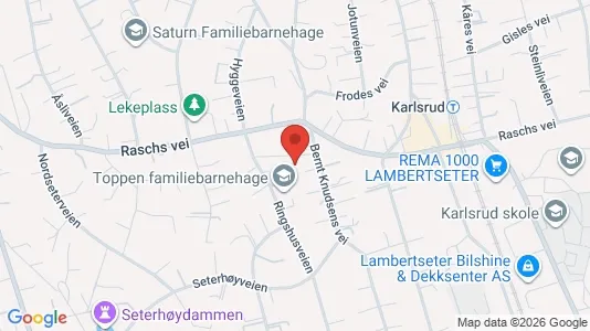 Apartments for rent i Oslo Nordstrand - kort over placeringen