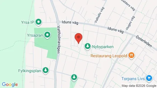 Apartments for rent i Uppsala - kort over placeringen