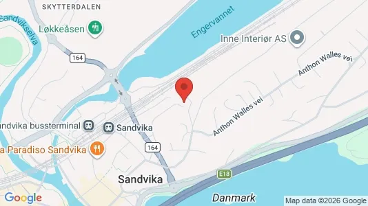 Apartments for rent i Bærum - kort over placeringen