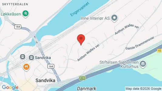Apartments for rent i Bærum - kort over placeringen