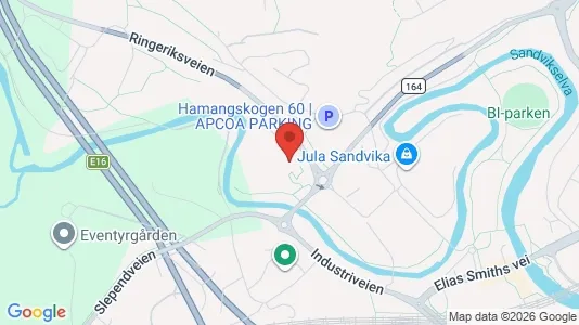 Apartments for rent i Bærum - kort over placeringen