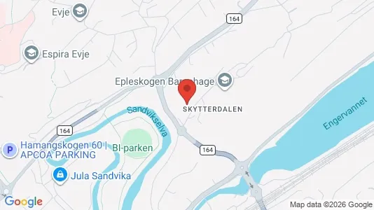 Apartments for rent i Bærum - kort over placeringen