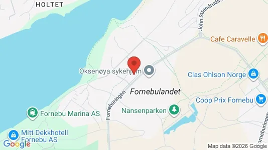 Apartments for rent i Bærum - kort over placeringen