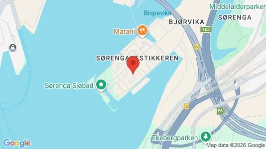 Apartments for rent i Oslo Gamle Oslo - kort over placeringen