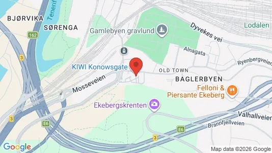 Apartments for rent i Oslo Gamle Oslo - kort over placeringen
