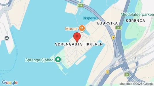 Apartments for rent i Oslo Gamle Oslo - kort over placeringen