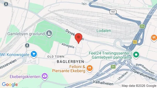 Apartments for rent i Oslo Gamle Oslo - kort over placeringen