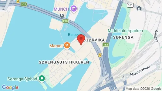 Apartments for rent i Oslo Gamle Oslo - kort over placeringen