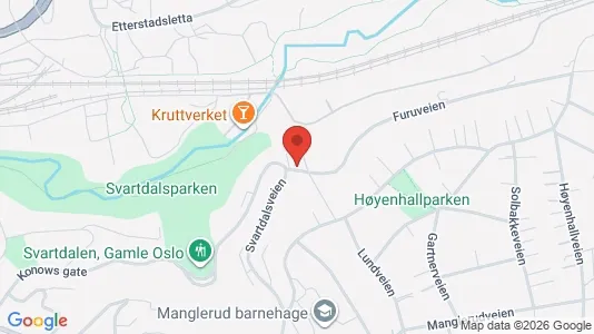 Apartments for rent i Oslo Østensjø - kort over placeringen