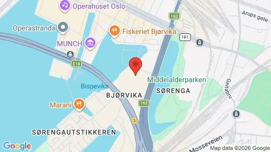 Apartments for rent i Oslo Gamle Oslo - kort over placeringen