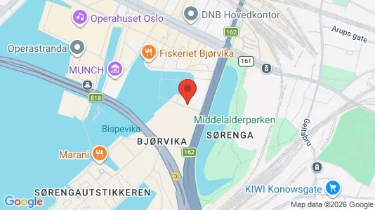 Apartments for rent i Oslo Gamle Oslo - kort over placeringen