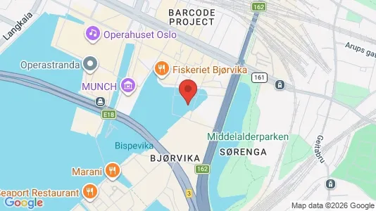 Apartments for rent i Oslo Gamle Oslo - kort over placeringen