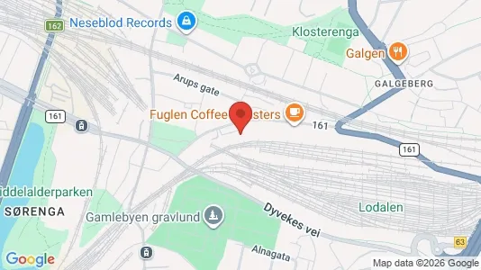 Apartments for rent i Oslo Gamle Oslo - kort over placeringen