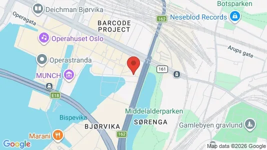 Apartments for rent i Oslo Gamle Oslo - kort over placeringen