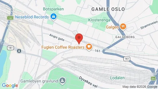 Apartments for rent i Oslo Gamle Oslo - kort over placeringen