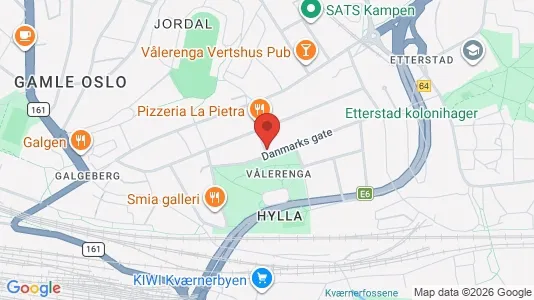 Apartments for rent i Oslo Gamle Oslo - kort over placeringen