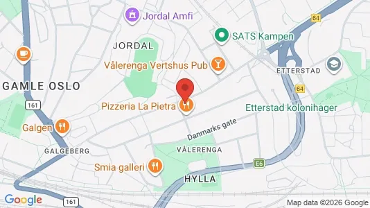 Rooms for rent i Oslo Gamle Oslo - kort over placeringen