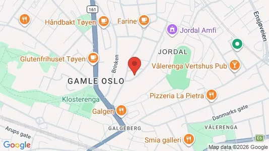 Apartments for rent i Oslo Gamle Oslo - kort over placeringen