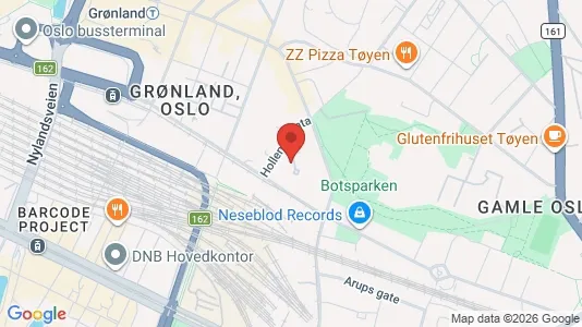 Apartments for rent i Oslo Gamle Oslo - kort over placeringen