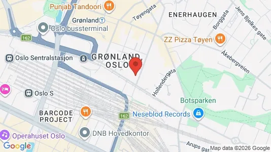 Apartments for rent i Oslo Gamle Oslo - kort over placeringen
