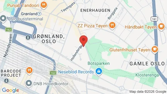 Apartments for rent i Oslo Gamle Oslo - kort over placeringen