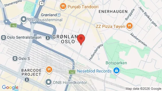 Apartments for rent i Oslo Gamle Oslo - kort over placeringen