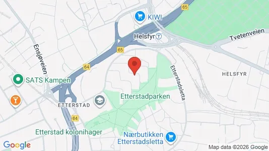 Apartments for rent i Oslo Gamle Oslo - kort over placeringen