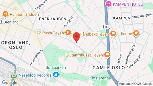 Apartments for rent i Oslo Gamle Oslo - kort over placeringen