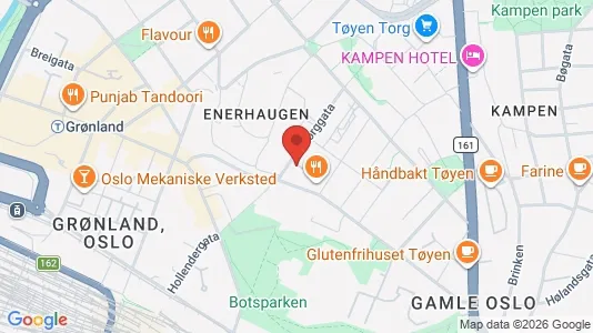 Rooms for rent i Oslo Gamle Oslo - kort over placeringen