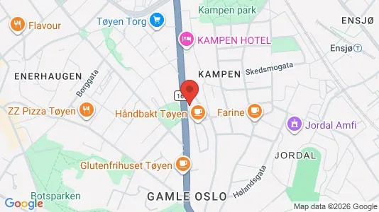 Apartments for rent i Oslo Gamle Oslo - kort over placeringen