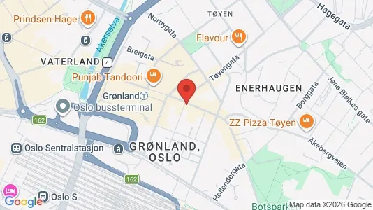 Apartments for rent i Oslo Gamle Oslo - kort over placeringen
