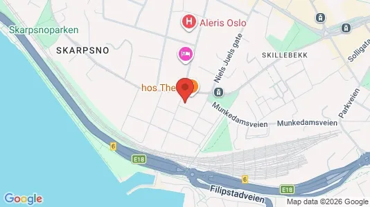 Apartments for rent i Oslo Frogner - kort over placeringen