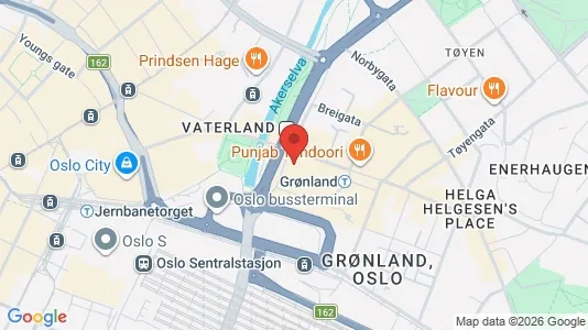 Apartments for rent i Oslo Gamle Oslo - kort over placeringen