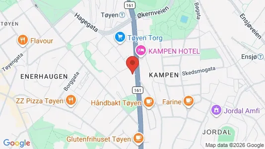 Apartments for rent i Oslo Gamle Oslo - kort over placeringen