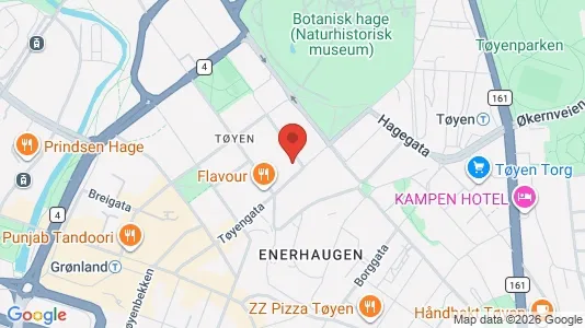 Apartments for rent i Oslo Gamle Oslo - kort over placeringen