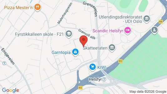 Apartments for rent i Oslo Gamle Oslo - kort over placeringen
