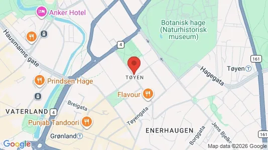 Rooms for rent i Oslo Gamle Oslo - kort over placeringen
