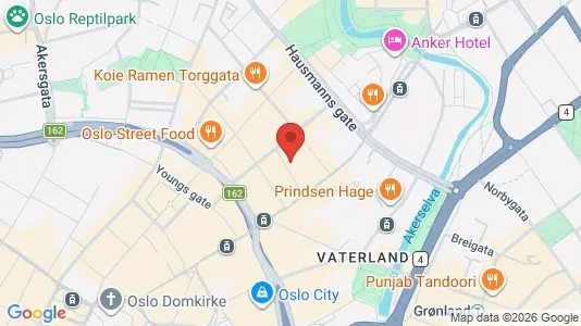 Apartments for rent i Oslo St. Hanshaugen - kort over placeringen