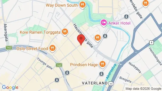 Apartments for rent i Oslo St. Hanshaugen - kort over placeringen