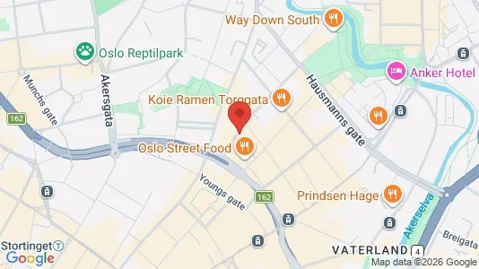 Rooms for rent i Oslo St. Hanshaugen - kort over placeringen